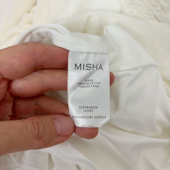 MISHA Esperanza Dress in Ivory Size 2 - Picture 7 of 12